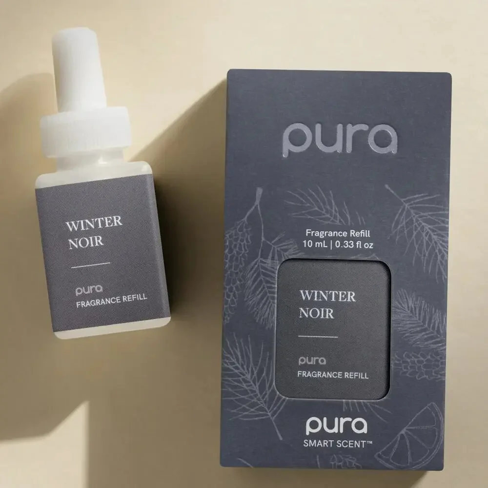 Pura Winter Noir Smart Fragrance Refill 2 Pack Home Diffuser Oil